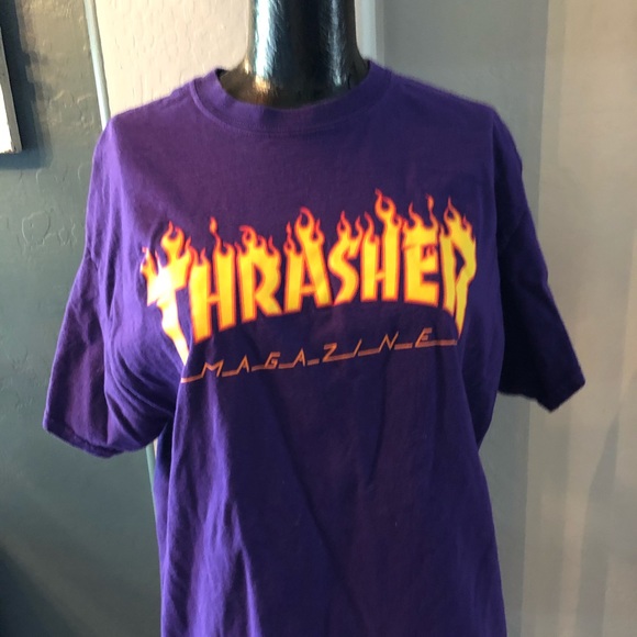 Purple thrasher shirt - Picture 1 of 2